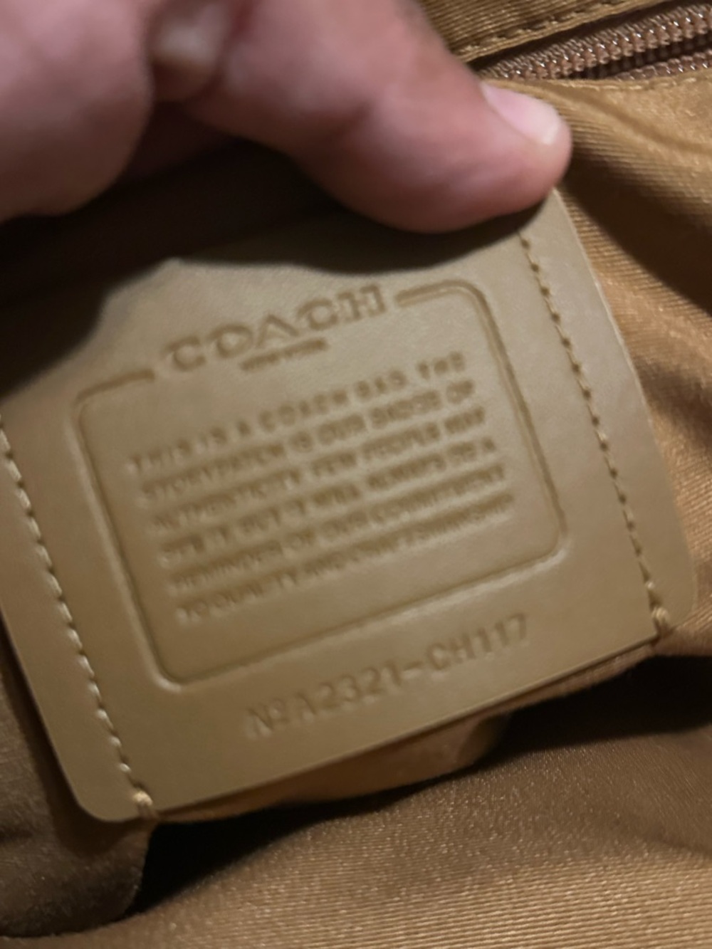 Coach sling bag - Picture 6 of 7
